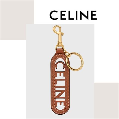 celine paris bag keyring|Celine Keychains .